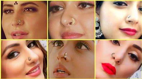 Beautiful Nose Pin Designs 2019 2020 Gold Nose Pin Designsnose Ring Designs For Girls Youtube