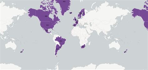 Este Mapa Mostra Os Países Onde O Casamento Gay Foi Legalizado