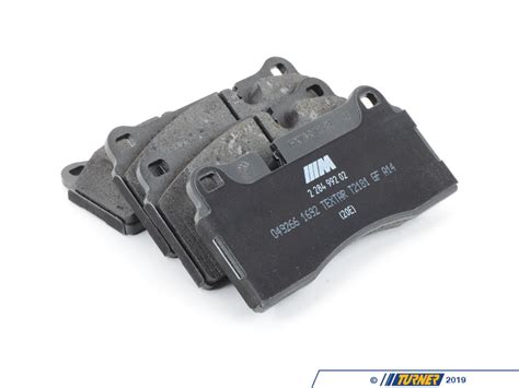 Such repairs include replacement of spark plugs, minor oil leaks due to the oil filter housing gaskets. 34212284990 - Genuine BMW Brake Pads for M Carbon - Rear - F80 M3, F82 M4 | Turner Motorsport
