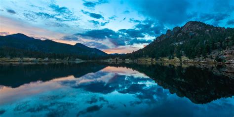 Lily Lake In Estes Park Colorado Where The Shining Took Place Oc