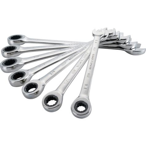 Craftsman 7 Piece Set 12 Point Standard Sae Ratchet Wrench Set In The