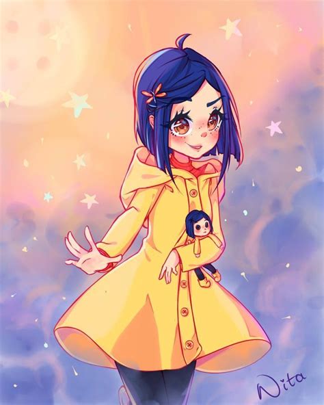 Lo juegos recreativos se caracterizan por la diversión, por la alegría que experimentan el niño al practicarlos. Coraline | Ilustração kawaii, Desenhos de anime, Desenhos ...