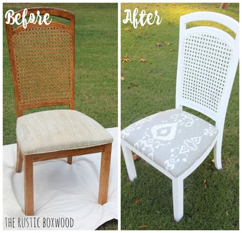 Canechairmakeover17 Cane Chair Makeover Chair Redo Reupholster Chair