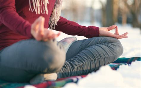 Use These Restorative Yoga Moves To Beat The Winter Blues Parade