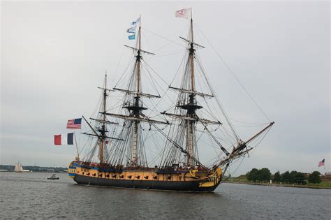 Photo Gallery French Frigate Hermione Arrives In Baltimore Usni News