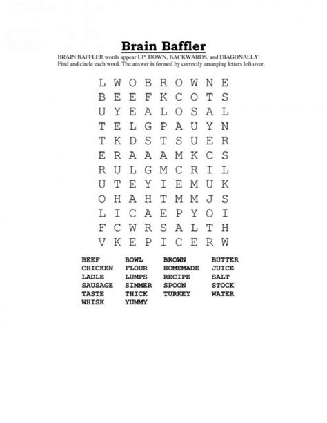 Coloring Page Large Print Word Search Printable Coloring Word