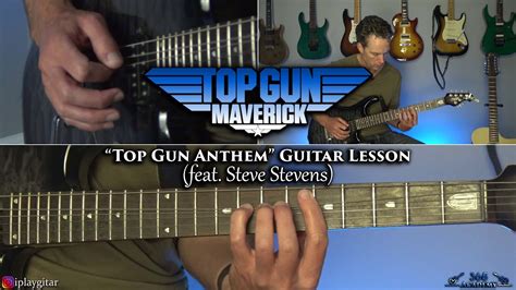 Top Gun Anthem Guitar Lesson Full Song Youtube