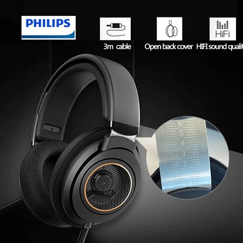 Philips Shp9600 Wired Over Ear Headphones Comfort Fit Open Back 50 Mm