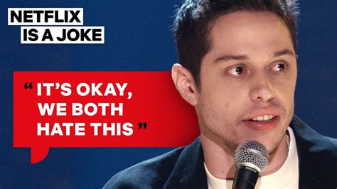 News & interviews for pete davidson: Pete Davidson Has A Big Problem With Fondlers | Netflix Is ...