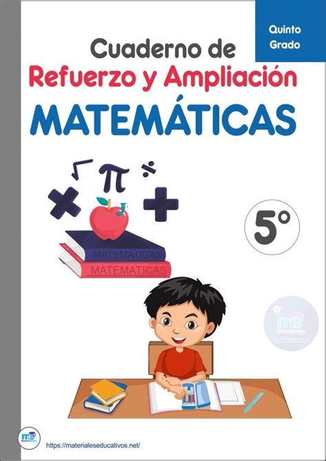Cuaderno De Ejercicios De Matemáticas Quinto Grado Matematicas Tercer