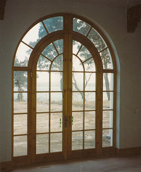 Arched French Door 9 X 12 Applied Muntins — H Hirschmann Ltd