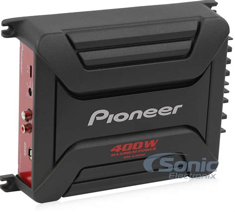 Pioneer Gm A3602 2 Channel A Series Bridgeable Class Ab 2 Ohm Stable
