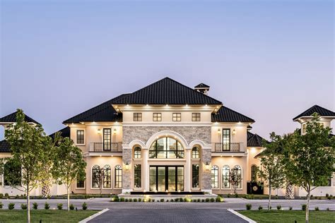 Modern Luxury Mansion With Classic Design Elements