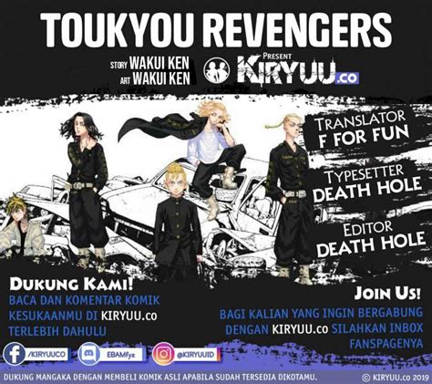 Berikut adalah link baca / read online resmi legal komik tokyo revengers chapter 205 bahasa indonesia terbaru full. Baca Tokyo Revengers Chapter 30 Bahasa Indonesia - Komik ...
