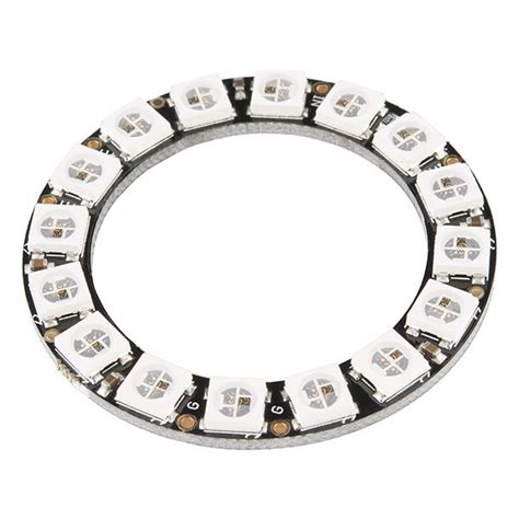 Neopixel Ring 16 X Ws2812 5050 Rgb Led Rings Rgb Led Led