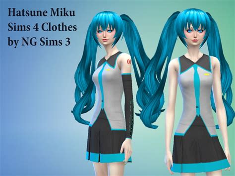 Hatsune Miku At Ng Sims3 Sims 4 Updates