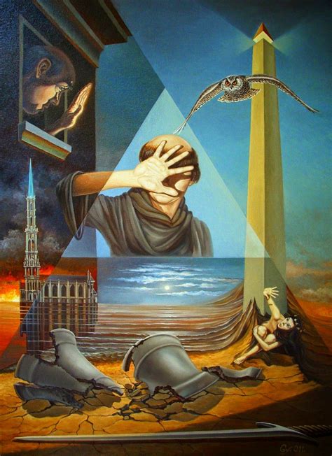 Notes on the alphabetizing of names on this site: Beautiful Surreal paintings by Gyuri Lohmuller ...