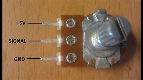 A potentiometer consists of uniform wire of length 10m arranged between a and b as. Learn How to Wire a Potentiometer - YouTube