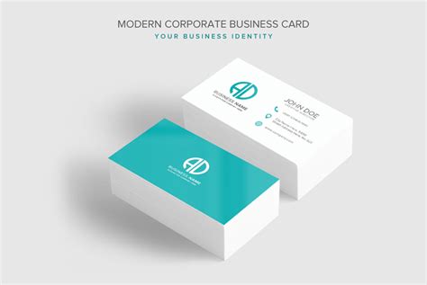 Modern Corporate Business Card Psd Template Download Psd