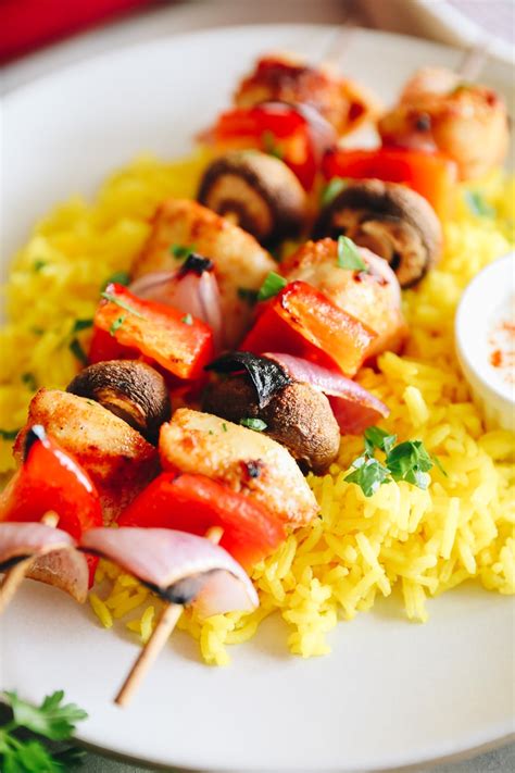 Baked Chicken Kabobs [in The Oven] The Healthy Maven