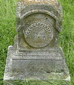 There are currently an estimated 1,025,599 carpenters in the united states. George "Station George" Carpenter (1784-1870) - Find A ...