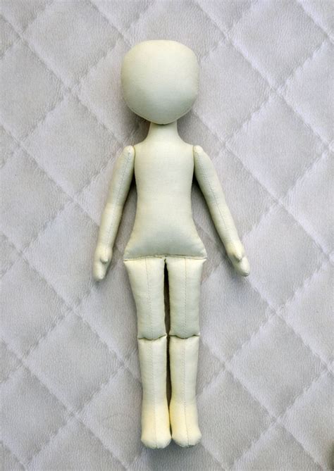 Blank Doll Body 15 Anna Doll Blank Rag Doll Ragdoll Bodythe Body Of The Doll Made Of Cloth