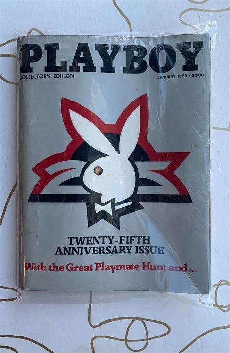 Playboy Magazine January Th Anniversary Issue Boardwalk