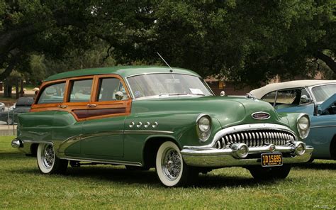 The biggest body for 1953 could be matched with a variety of. 1953 Buick Roadmaster Estate Wagon. [Desktop wallpaper ...