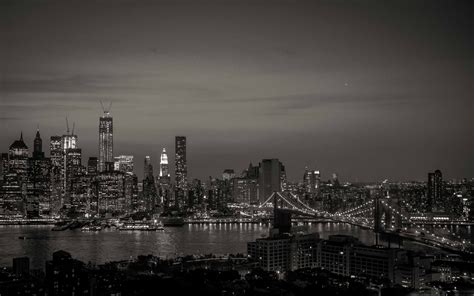 New York City Black And White Mac Wallpaper Download