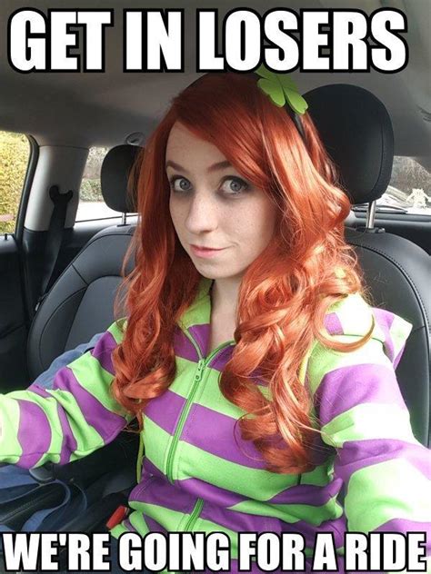 get in losers we re going for a ride vivian james know your meme