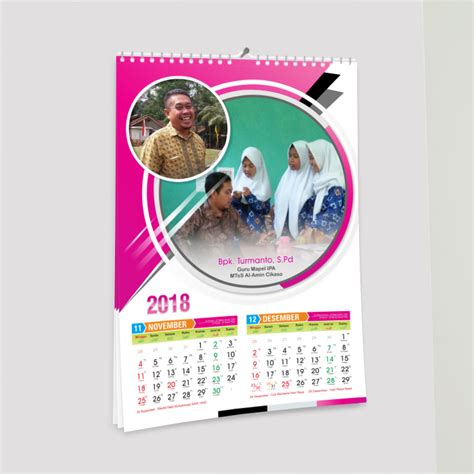 Desain kalender keren 2019 cdr sumber : Download Desain Kalender 2018 (Masehi-Jawa-Hijriyah) - aabmedia