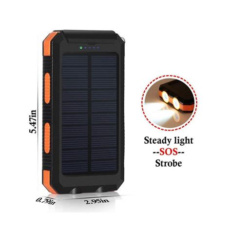 Solar Chargers 30 000 Mah With Dual Usb
