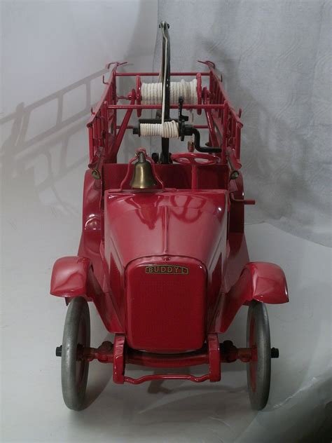 Buddy L 205 Hook&Ladder Fire Truck, Vintage 1923 SOLD | Flatwater Toys