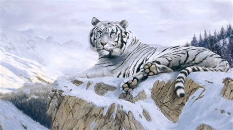 Es un animal en peligro de extinción. EL TIGRE BLANCO: ~ Mundo Animal