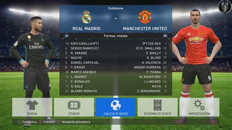 Real madrid parmalat kit for pes 16 pes patch. PES 2018 PC - Real Madrid vs Manchester United (graphics ModPack) 1080p/60FPS - YouTube