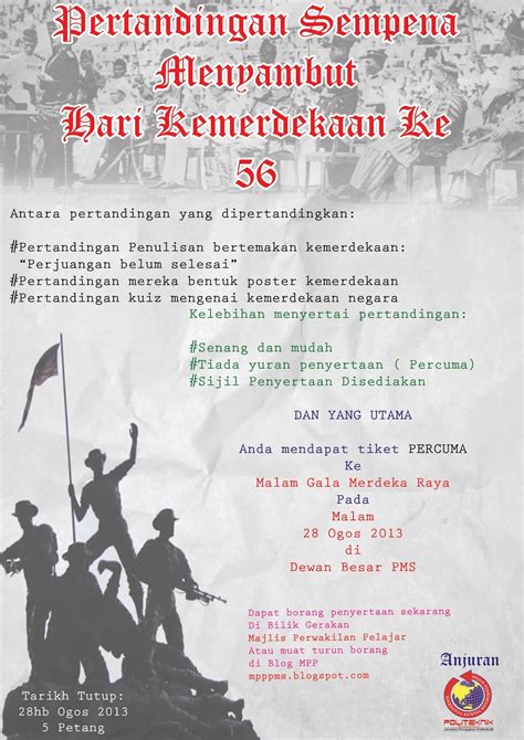 Selamat hari kemerdekaan indonesia ke 74! Majlis Perwakilan Pelajar Politeknik Muadzam Shah ...