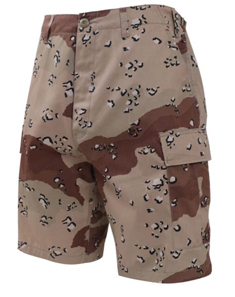 Mens Military Bdu Shorts 6 Color Desert Camo Camouflage Rothco 7072 Ebay