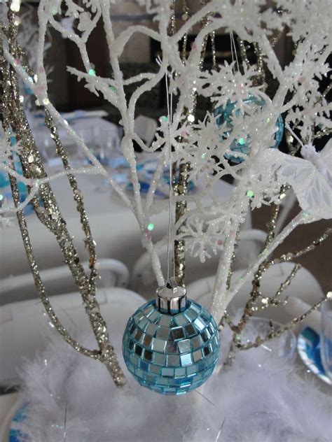 Importantly, many of the decorations used around the holidays could be repurposed to help capture the spirit of winter, from white sparkling lights to icicles, to glistening glass ornaments in cool shades of blue. Winter Wonderland Snowflake Princess Party Birthday Party ...