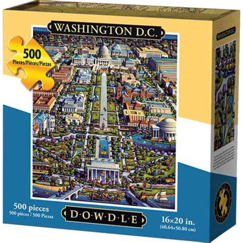From national capitol columns to carousel on the national mall. Dowdle Jigsaw Puzzle - Washington D.C. - 500 Piece ...