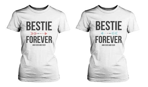 Everyone from every age is getting the fever of social media and the instagram to share their photos and bios to get more and more take this cute short bio for instagram and let others know your cuteness. Best Friend Matching Shirts - Bestie Forever and Ever T ...