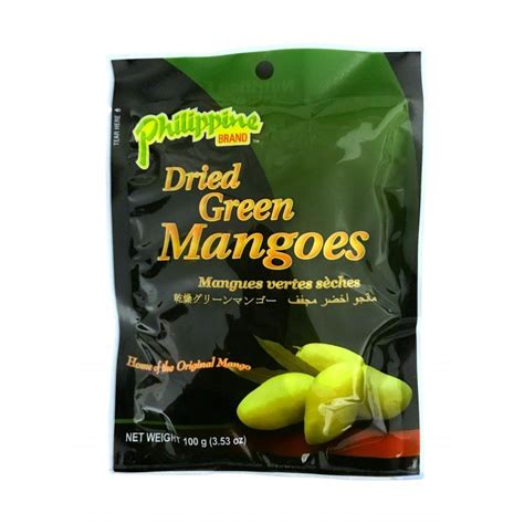Dried Green Mangoes Philippine Brand Snacks Biscuits And Candies