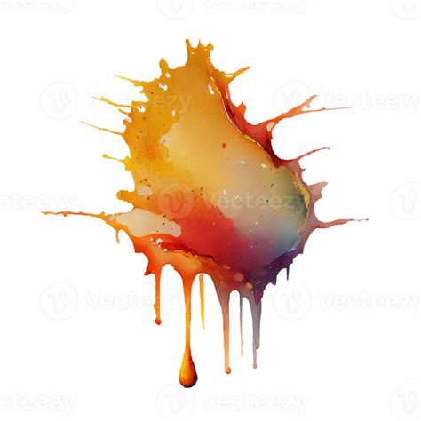Free Watercolor Stain In Colorful 21179811 Png With Transparent Background