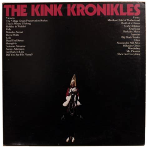 The Kinks The Kink Kronikles 500 Greatest Albums Of All Time