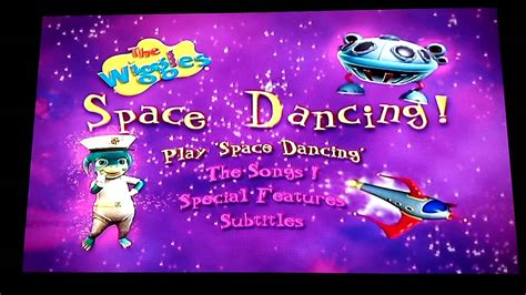 The Wiggles Space Dancing 2003 Dvd Menu Youtube