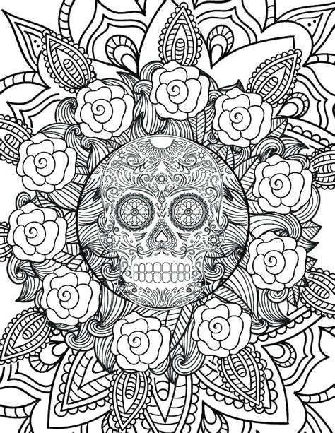 Scary Halloween Coloring Pages For Adults At Free