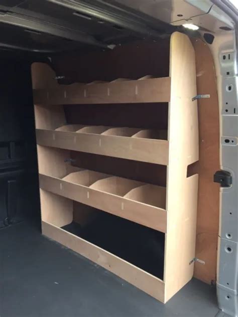 Ford Transit Custom Crew Cab L2 Lwb Double Cab Van Racking Plywood