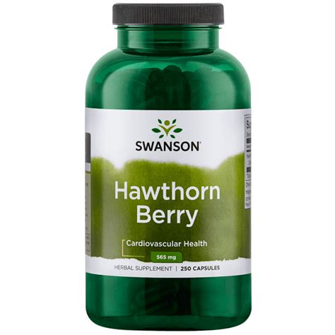 Swanson Hawthorn Berries Supplement Supports Blood Pressure And Heart