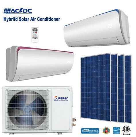 China Hybrid Solar Air Conditioner Fabricants Et Fournisseurs Hybrid
