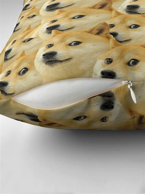Doge Throw Pillow By Thatkaylachic Redbubble