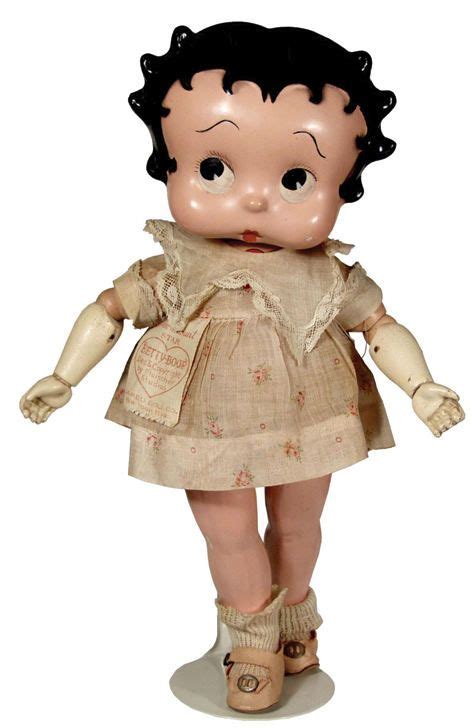 Betty Boop Compositon And Wood Doll 1930 S {cameo Doll Company} Betty Boop Doll Kewpie Dolls